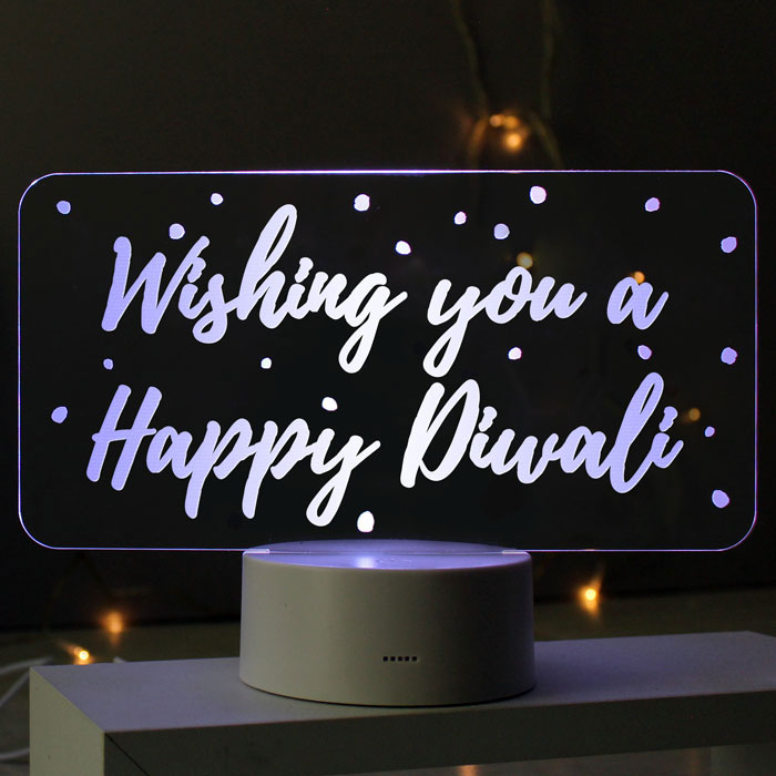 Personalised Light Up Message LED Colour Changing Sign