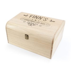 Personalised Wooden Christmas Eve Box