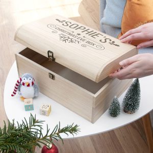 Personalised Wooden Christmas Eve Box