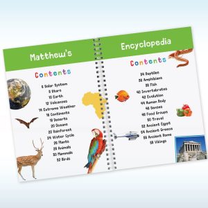 Personalised Children's Encyclopedia A4 Book