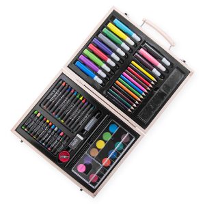 Personalised Kids Unicorn Colouring In Art Set