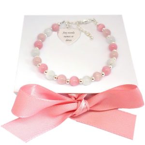 Personalised Cats Eye Bracelet with Engraved Steel Heart