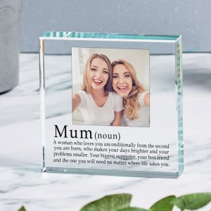 Definition of a Mum Glass Photo Upload Token
