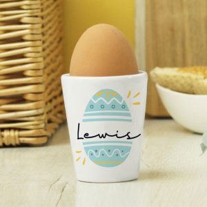 Personalised Ceramic Easter Egg Cup
