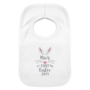 Personalised First Easter Baby Bib