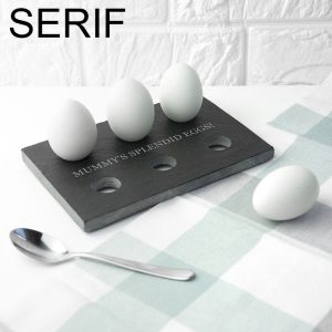 Personalised Slate Egg Holder