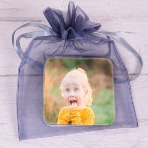 Photo Upload Set of 4 Wooden Coasters