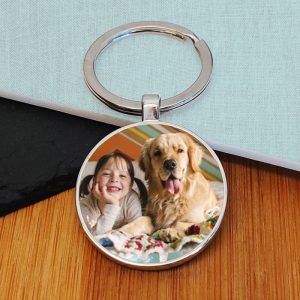 Photo Upload Key Ring