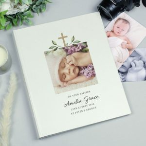 Personalised Christening Photo Upload Photo Album