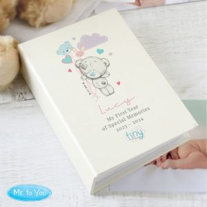 Personalised Tatty Teddy Pink 6x4 Baby Girl Photo Album