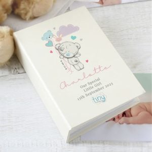 Personalised Tatty Teddy Pink 6x4 Baby Girl Photo Album