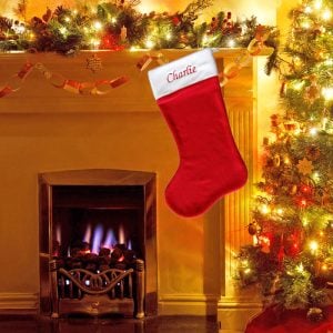Personalised Giant Red Christmas Stocking