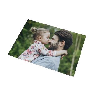 Personalised Photo Upload Glass Chopping Board