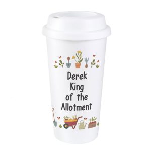 Personalised Gardening Insulated Travel Mug