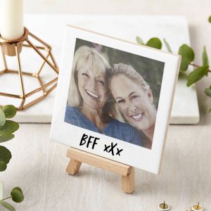 Personalised Best Friend Gift Photo Upload Ceramic Tile