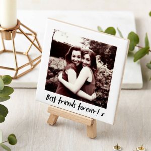 Personalised Best Friend Gift Photo Upload Ceramic Tile