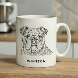 Personalised Dog Breed Ceramic Mug Pet Owner Gift
