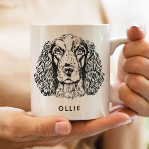 Personalised Dog Breed Ceramic Mug Pet Owner Gift