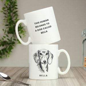 Personalised Dog Breed Ceramic Mug Pet Owner Gift