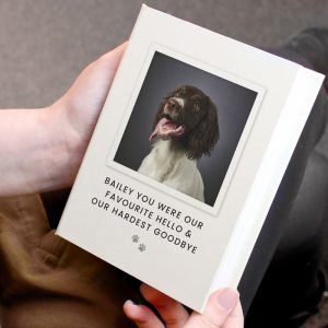 Personalised Pet Photo Upload 6x4 Inch Memorial Album