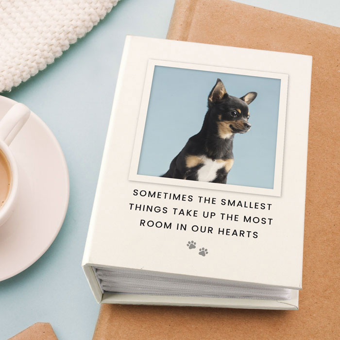 Personalised Pet Photo Upload 6x4 Inch Memorial Album