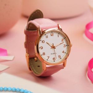 Personalised Girls Pink Watch Birthday Gift