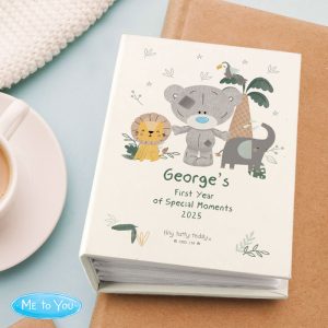 Personalised Tatty Teddy Jungle Animals 6x4 Baby Photo Album