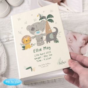 Personalised Tatty Teddy Jungle Animals 6x4 Baby Photo Album