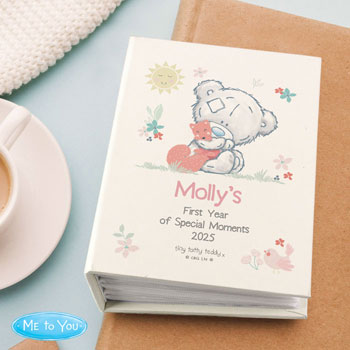 Personalised Tatty Teddy Woodland Animal 6x4" Photo Album