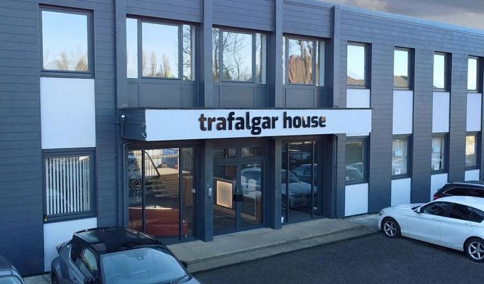 Trafalgar House Portsmouth, home of Born Gifted
