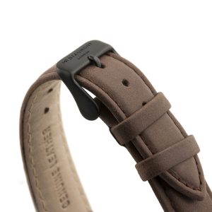 Personalised Mr Beaumont Mens Brown Leather Watch Black Face