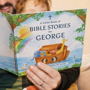 Personalised Children's Illustrated Bible Stories Book