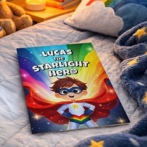 Personalised Starlight Hero Story Book for Boys