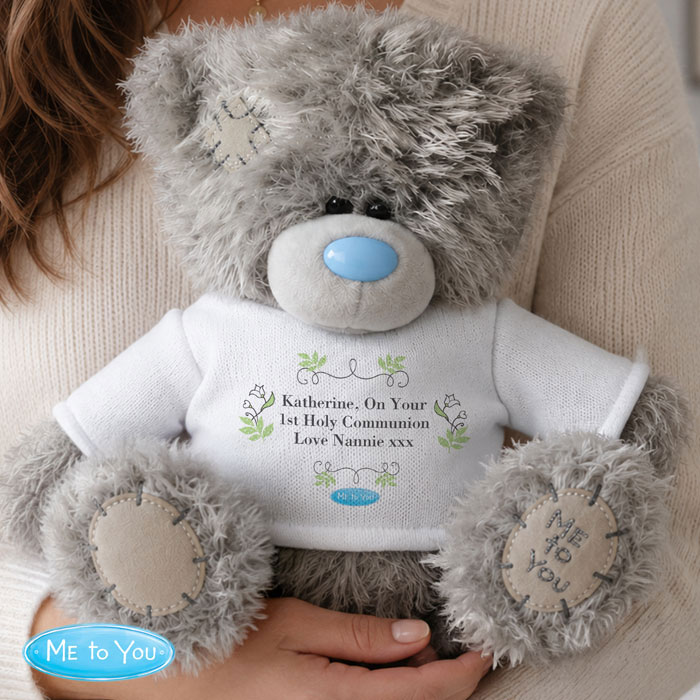 Personalised Me To You Teddy Bear Communion Christening