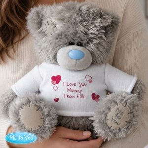 Personalised Me to You Teddy Bear With Hearts