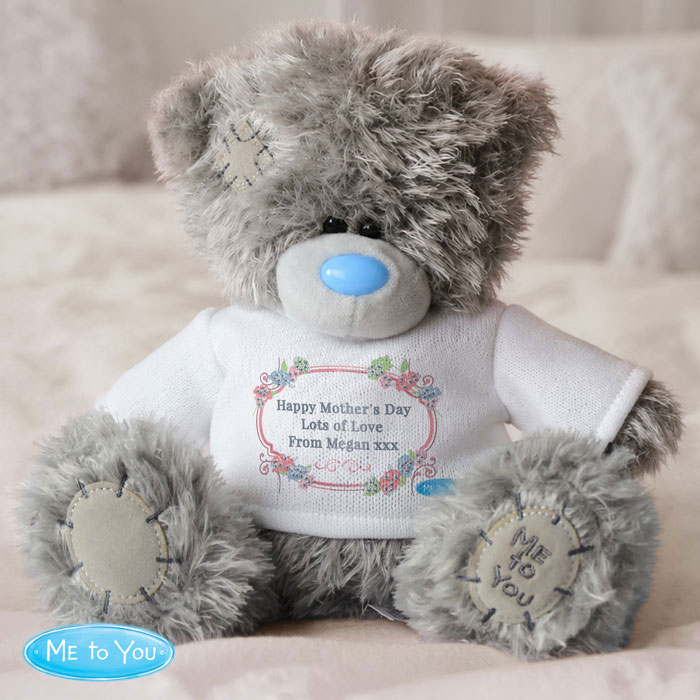 Personalised Me To You Tatty Teddy Bear Floral