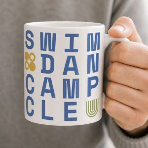 Personalised Hobbies Blue Ceramic Tea or Coffee Mug
