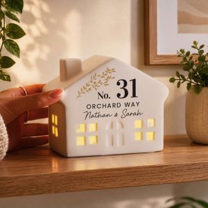 Personalised House Number LED Light Up House