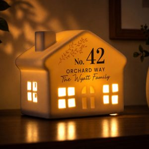 Personalised House Number LED Light Up House