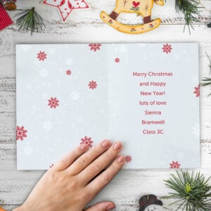 Personalised Santa Pack of 10 Christmas Cards