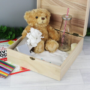 Personalised Large Wooden Christmas Eve Keepsake Box