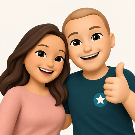 Penny and Jim, founders of Born Gifted