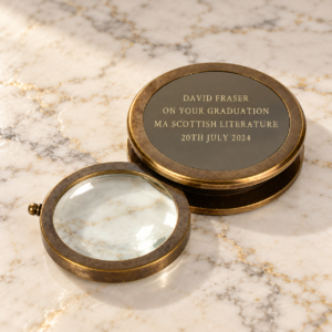 Personalised Traditional Travellers Magnifier Glass